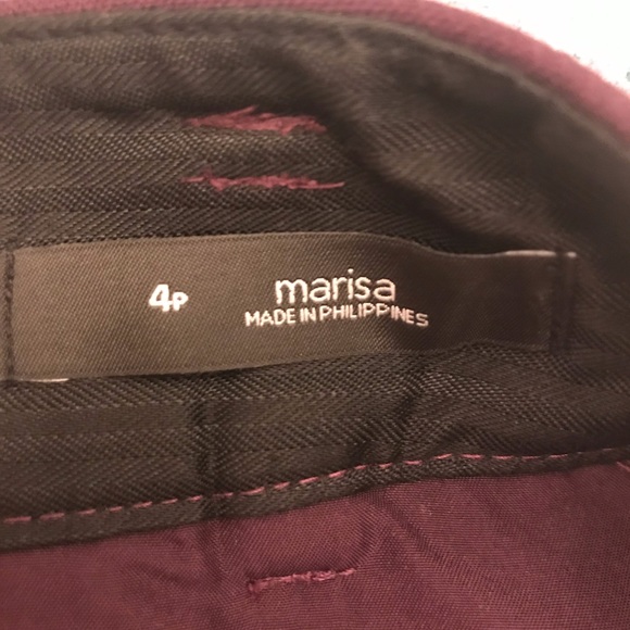 Ann Taylor Loft Marisa Garnet Pants. 4 Petite - Picture 4 of 4